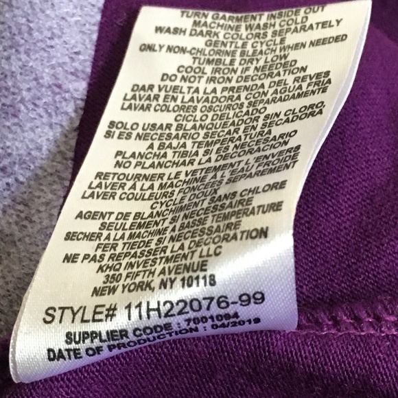 Kids Headquarters 2 Pc. Unicorn tunic&leggings set, Little Girl size 5. - Picture 6 of 8